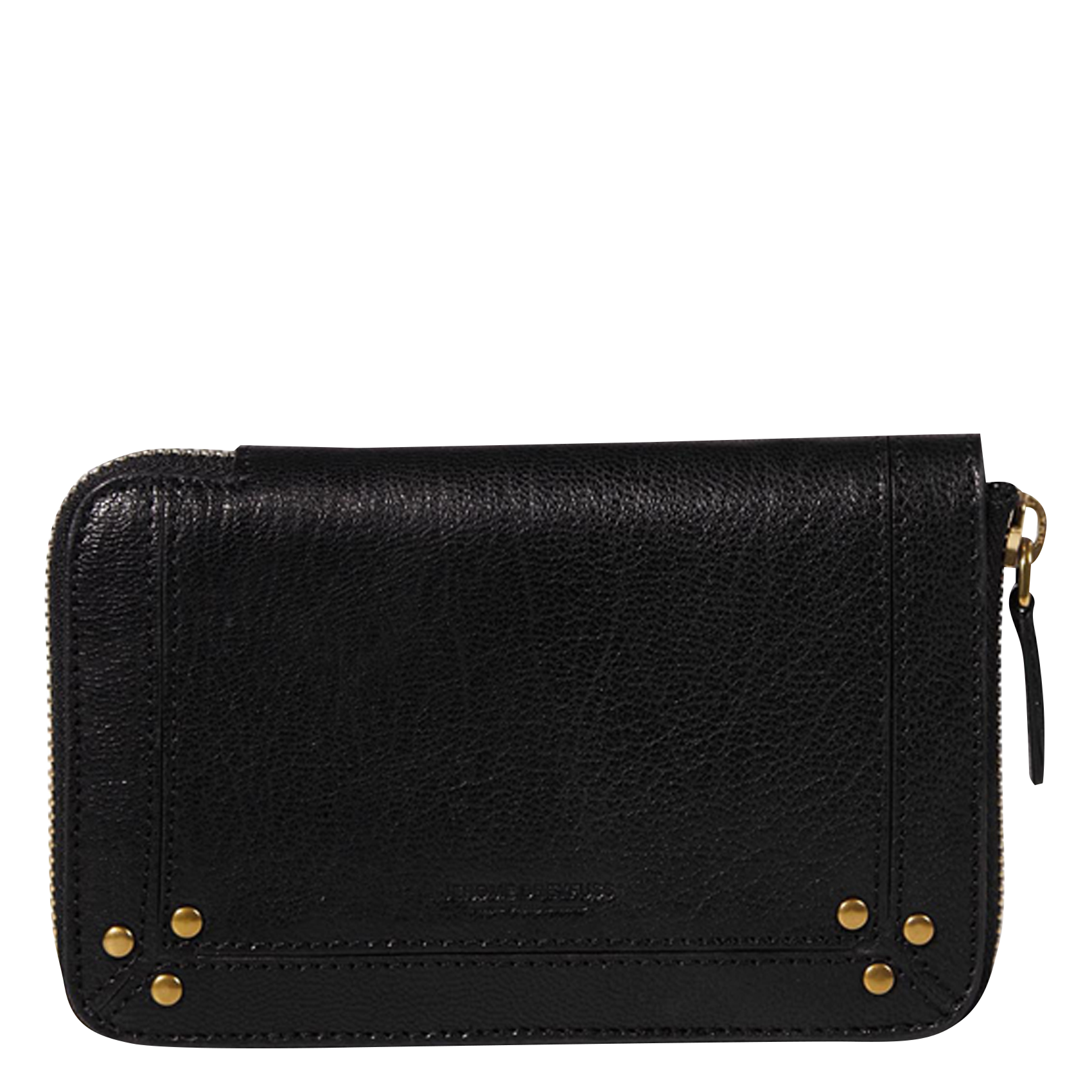 Lederbrieftasche mit Reißverschluss JEROME DREYFUSS Schwarz
