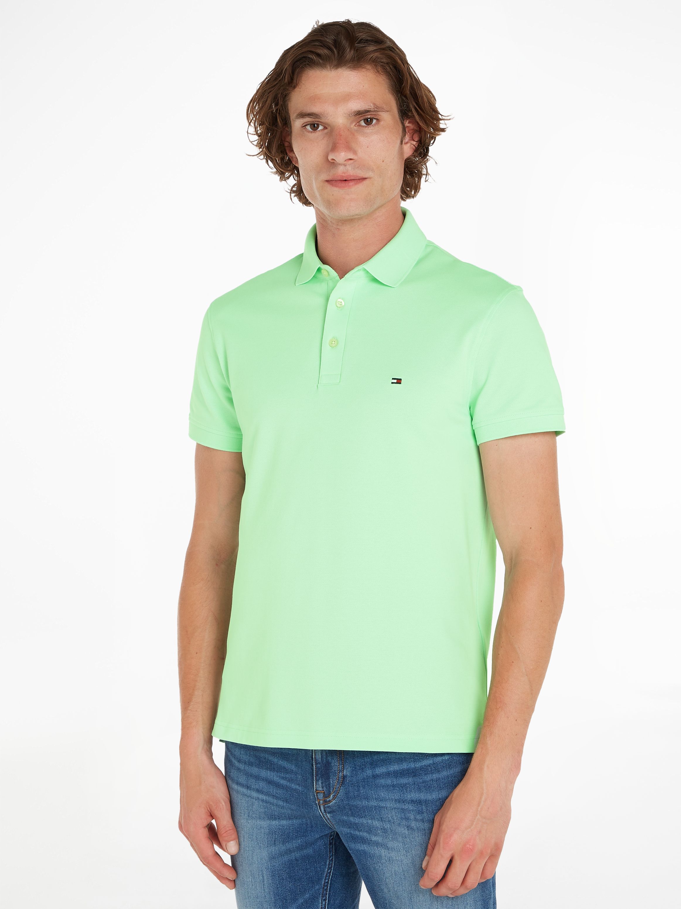 Mint green hot sale tommy hilfiger shirt