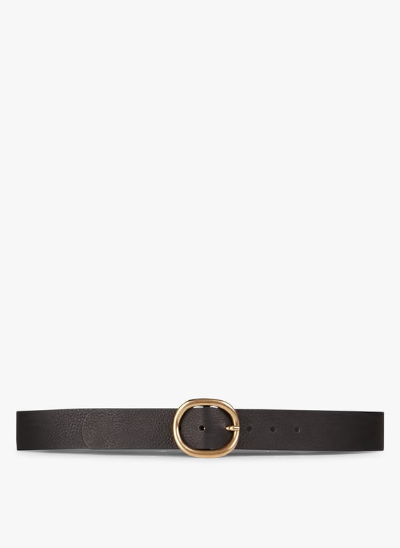 Ceinture en cuir Noir