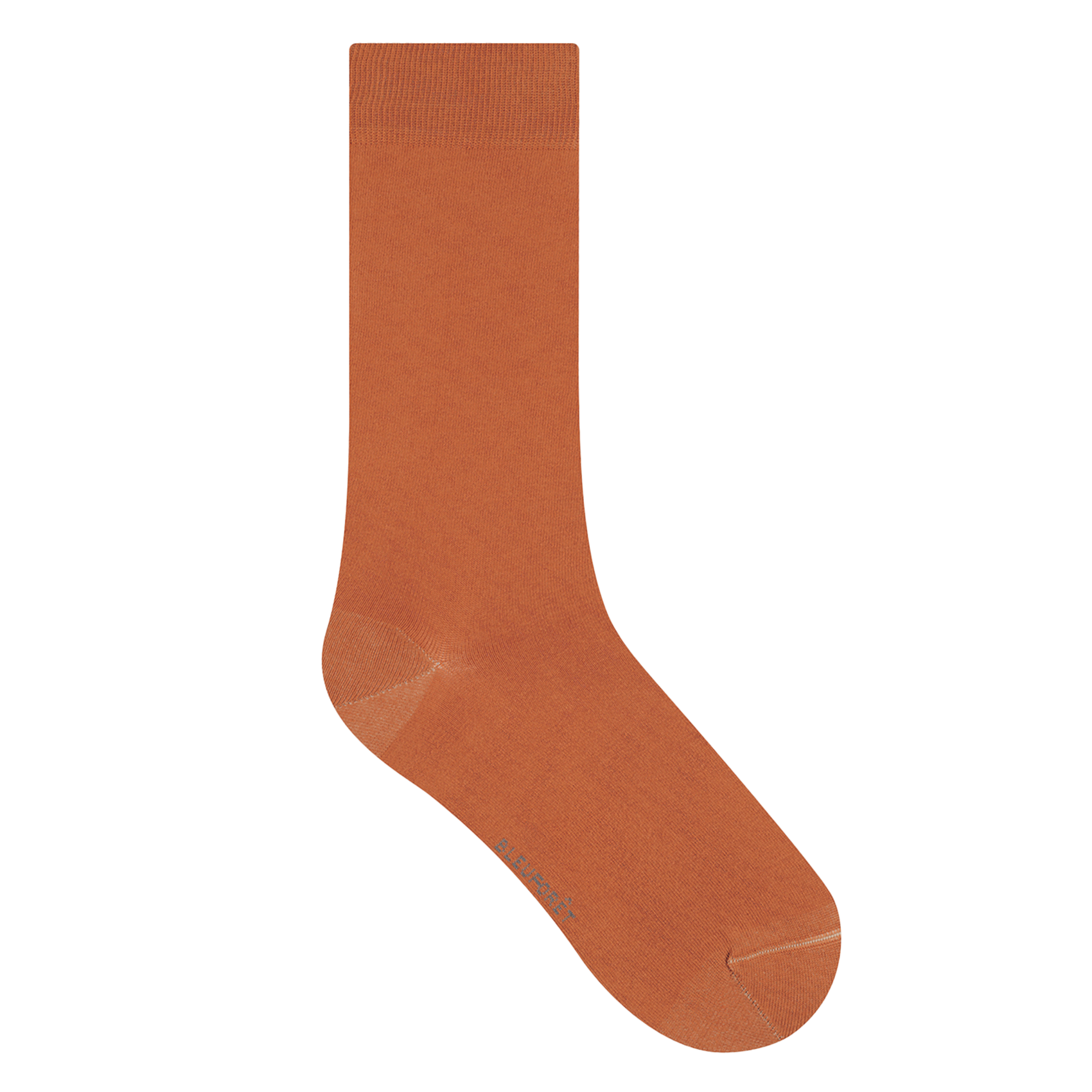 Mittelhohe Socken aus Baumwoll-Mix BLEUFORET Orange