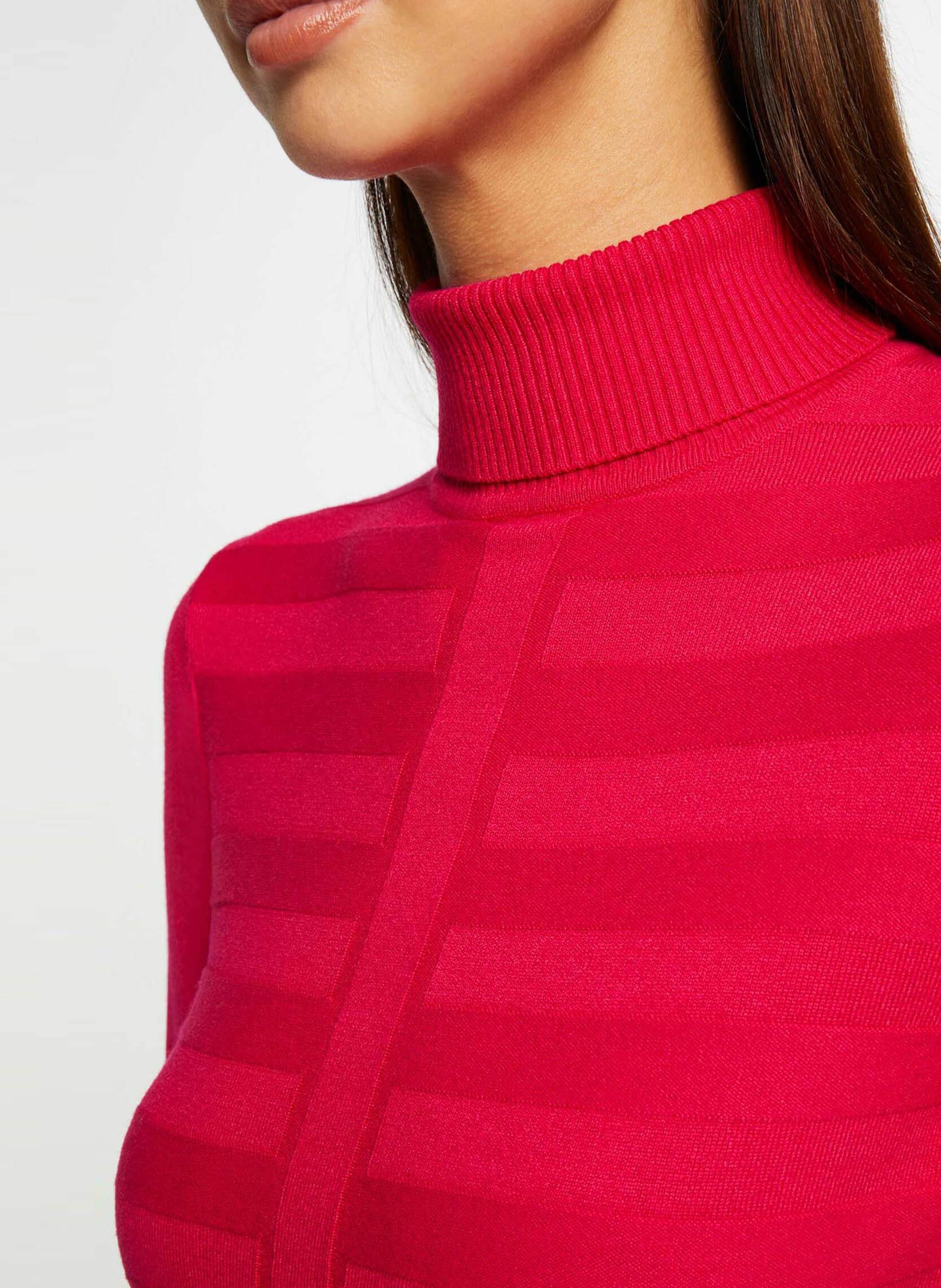 Turtleneck sweater MORGAN Red