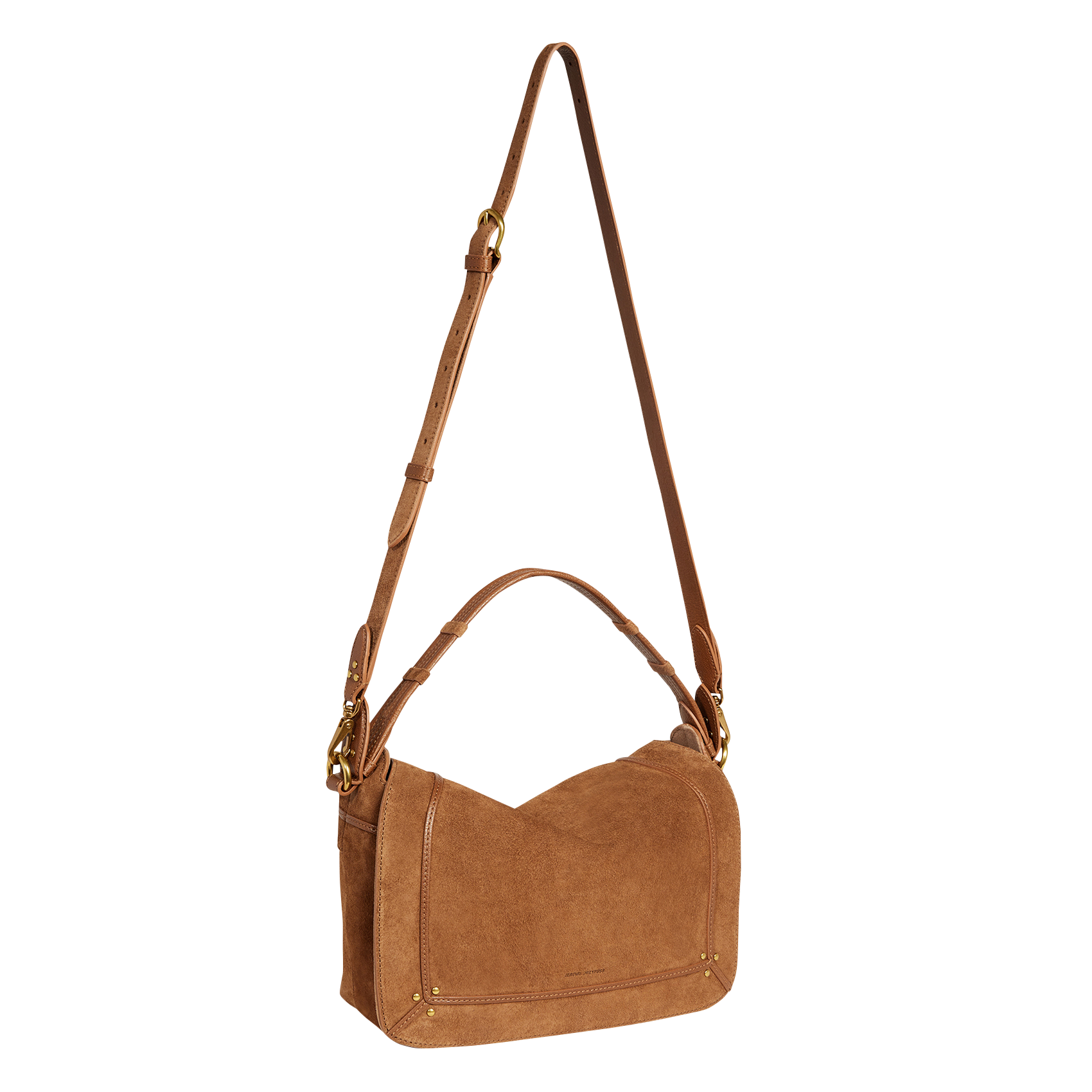 Sac bandoulière en cuir JEROME DREYFUSS Marron
