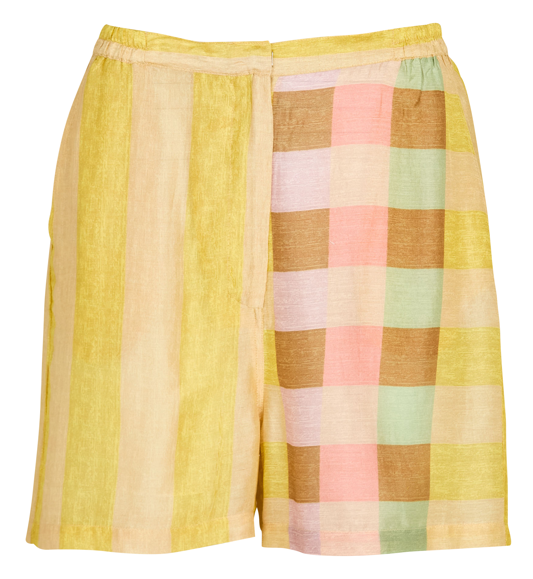 Short large fluide Multicolore