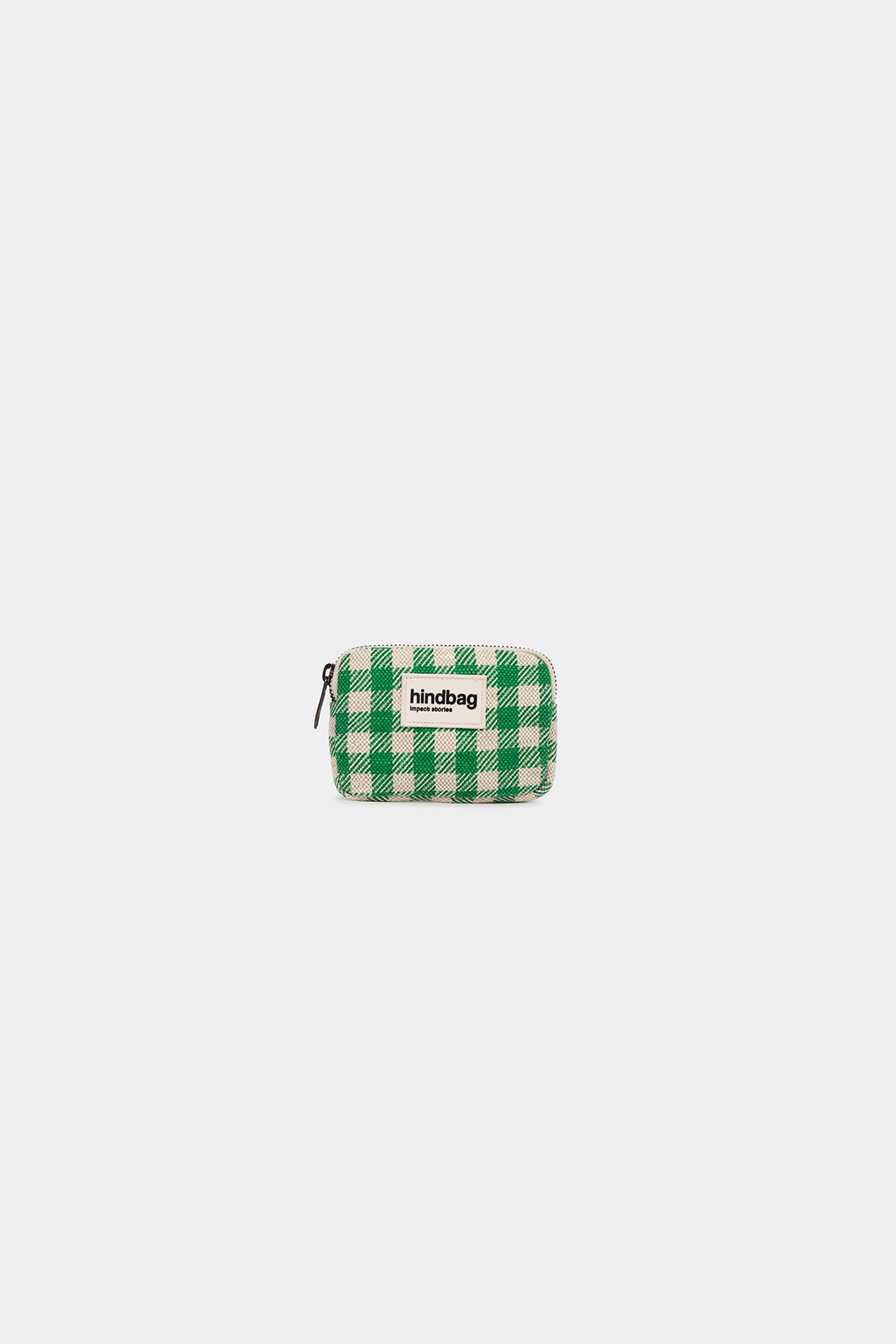 Cotton coin purse HINDBAG Green