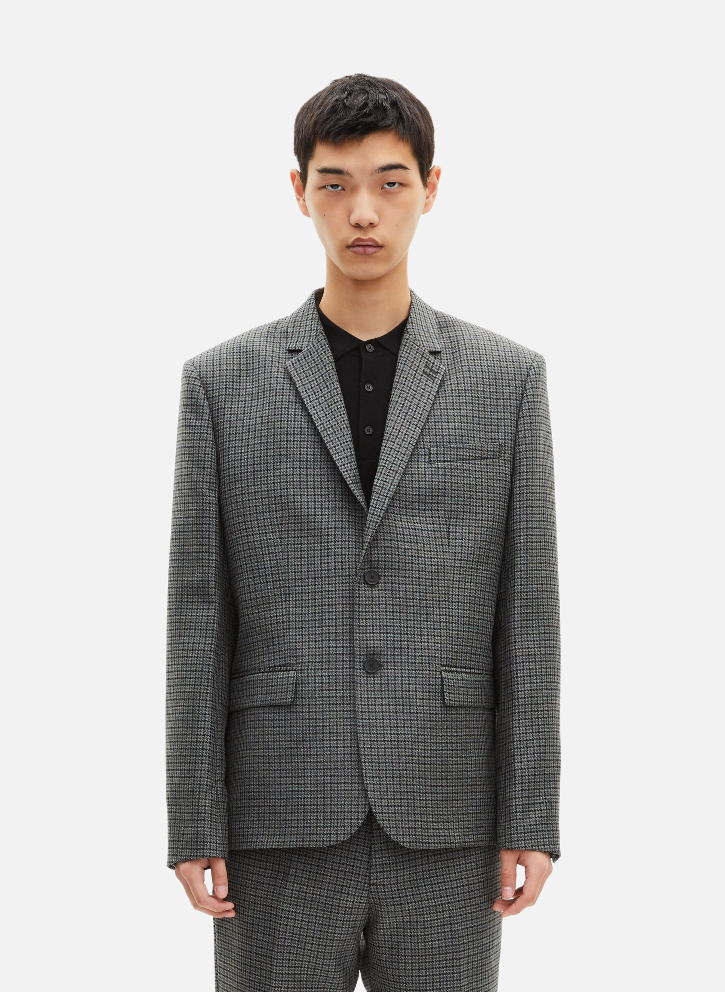 Houndstooth suit jacket THE KOOPLES Grey