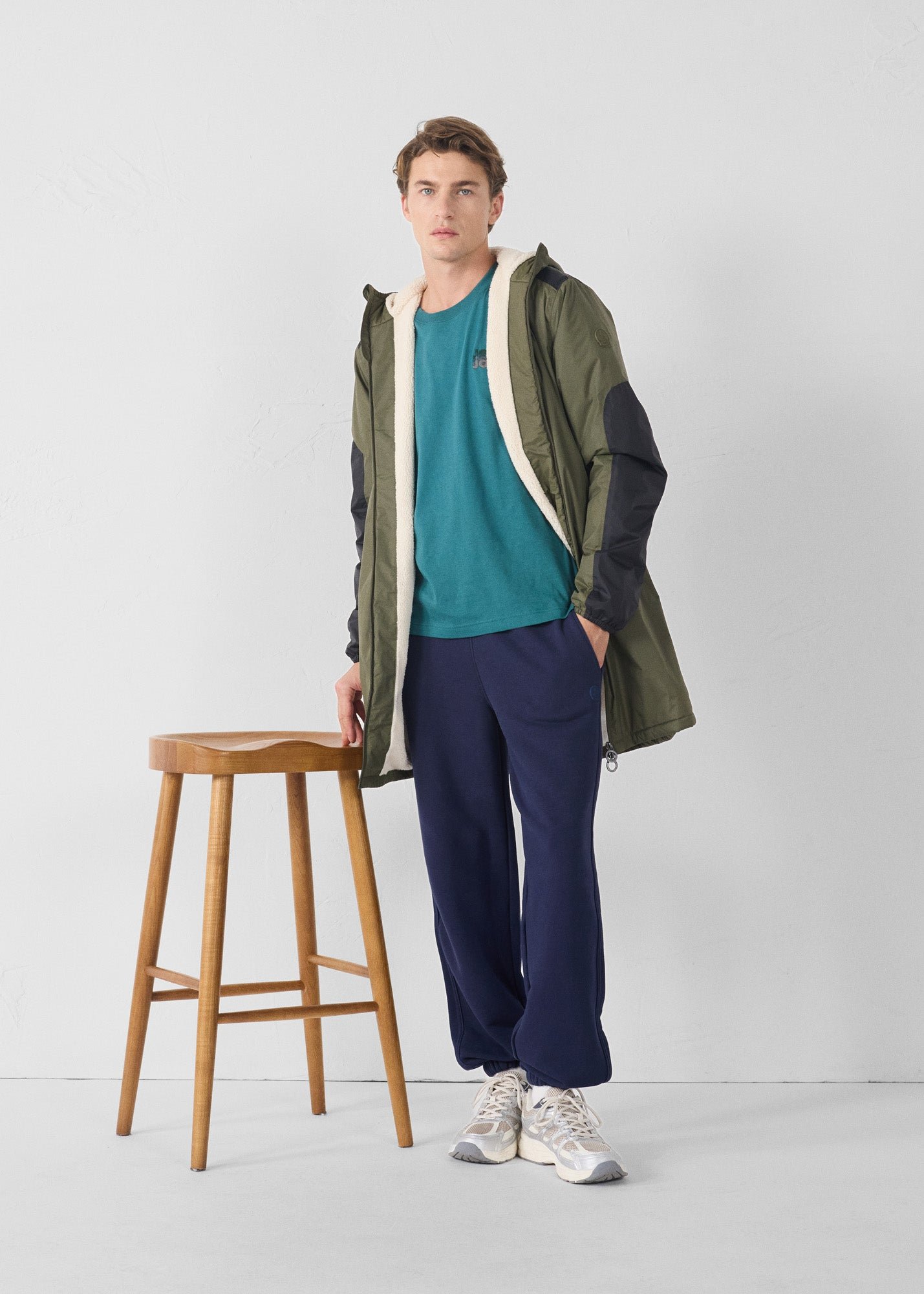 Long Sherpa Hallin Raincoat JOTT Green