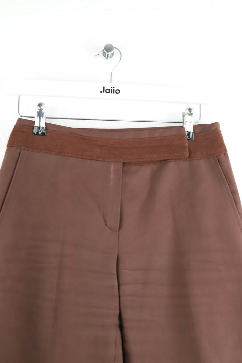 Slim-fit cotton cargo pants KENZO - SECONDE MAIN Brown