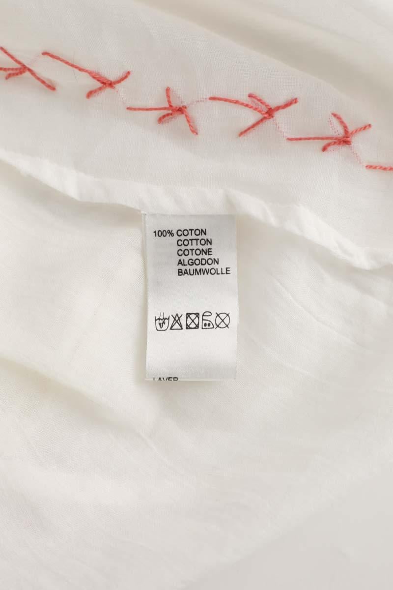 Cotton blouse ANTIK BATIK - Seconde Main White