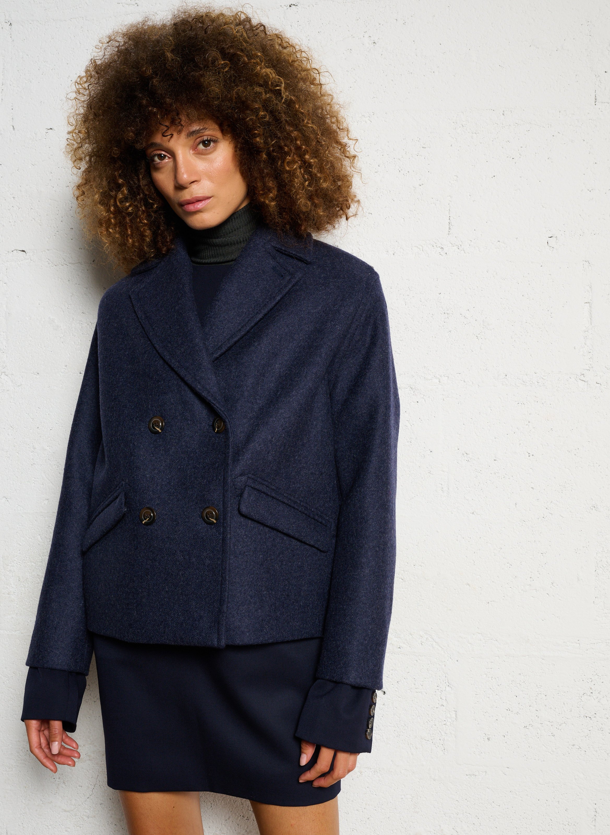 Coat SOEUR Blue