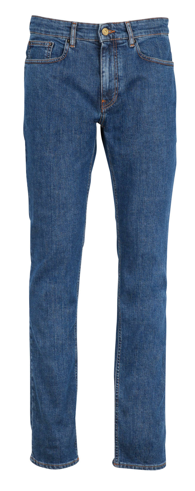 Cotton-blend straight jeans CHEVIGNON Grey