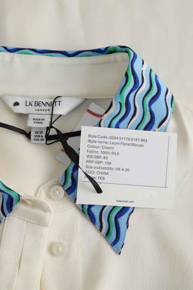 Blouse LK BENNETT - Seconde Main Beige