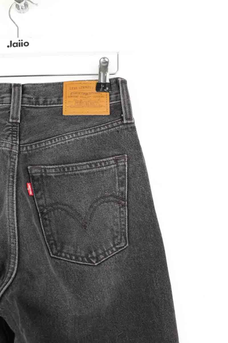 Straight cotton-blend pants LEVI'S - Seconde main Black