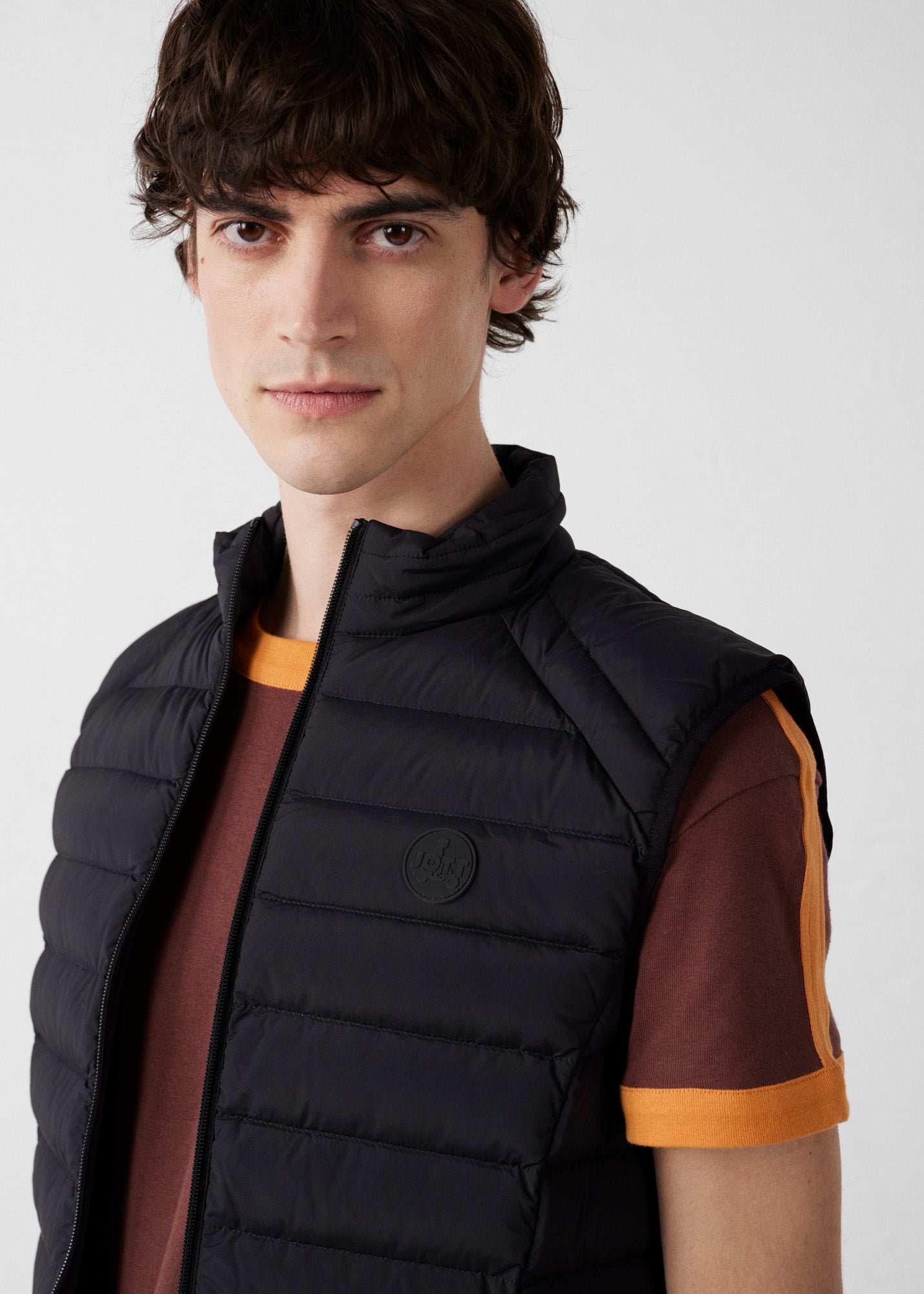 Stretch sleeveless puffer jacket Arafo JOTT Black