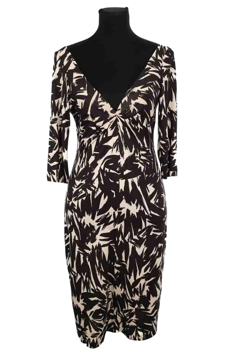 Robe DIANE VON FURSTENBERG - Seconde Main Marron