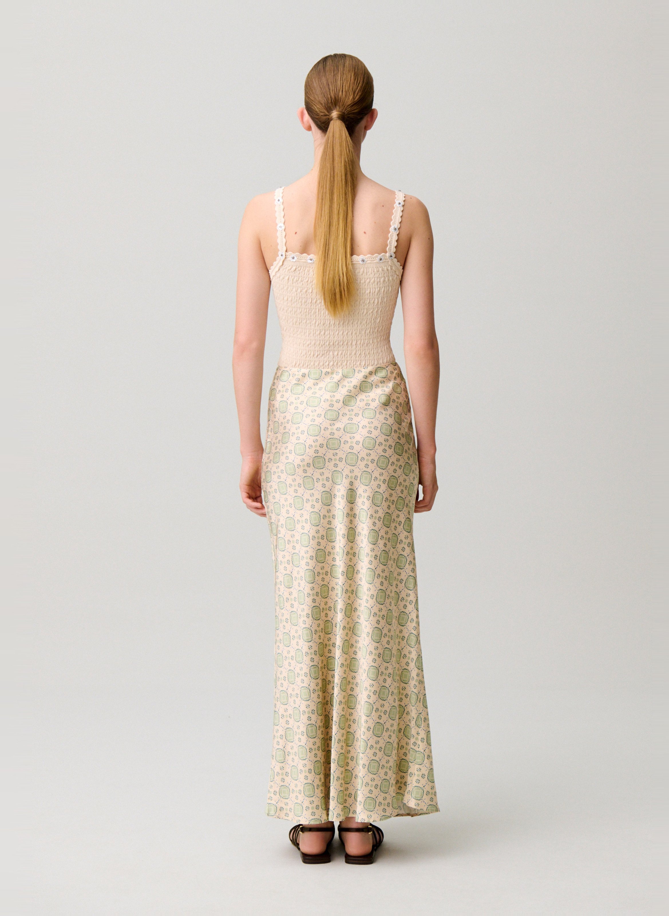 Lange rok met print CLAUDIE PIERLOT Veelkleurig