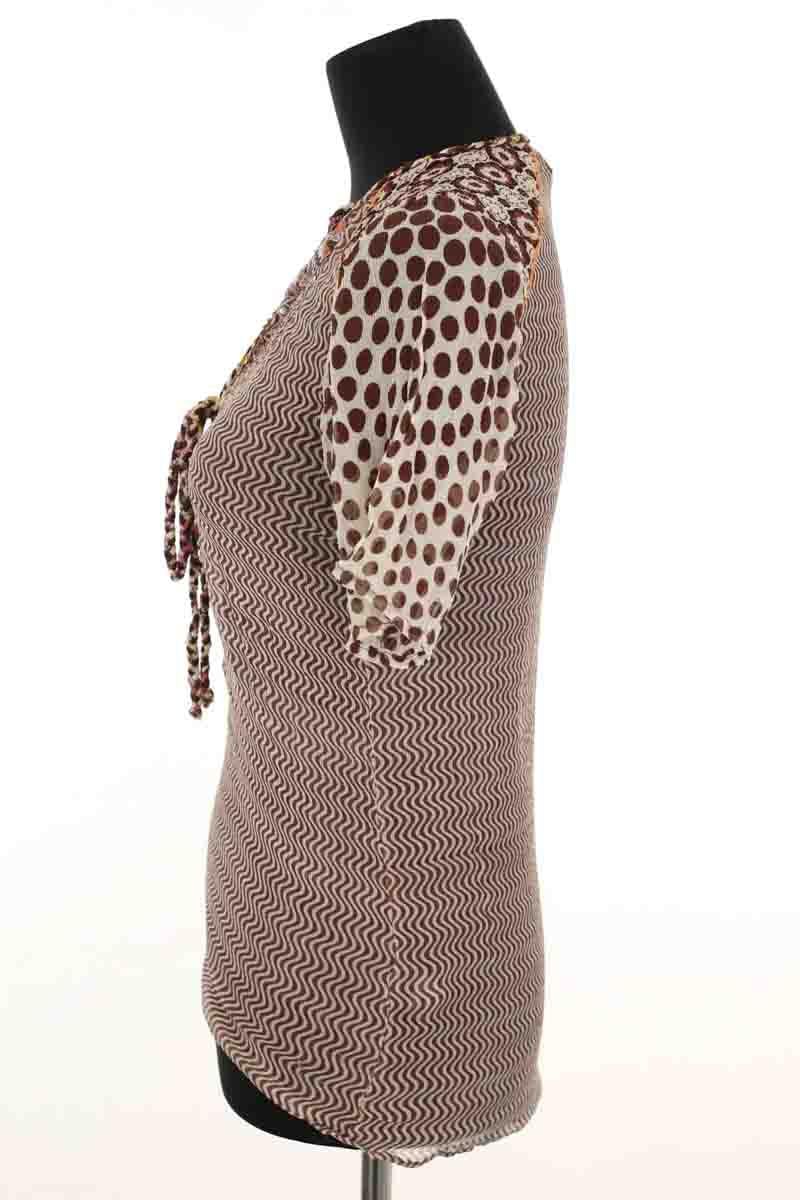 T-shirt ANTIK BATIK - Seconde Main Brown
