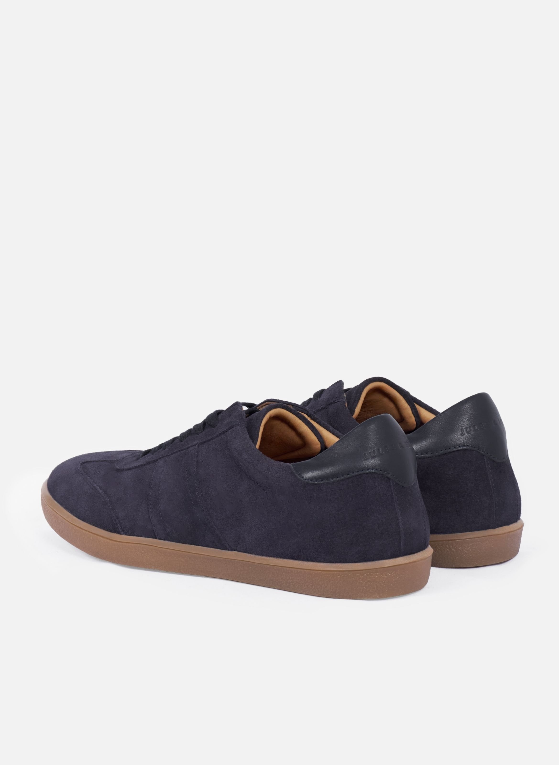 Tennis basile cuir daim JULES & JENN Blue