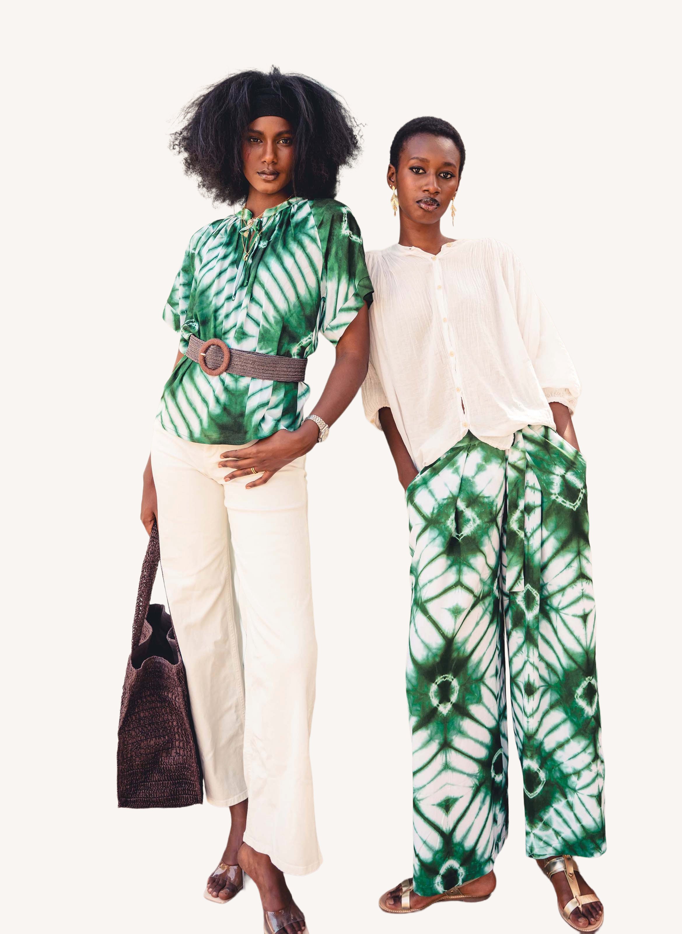 Tie-dye printed top LA FEE MARABOUTEE