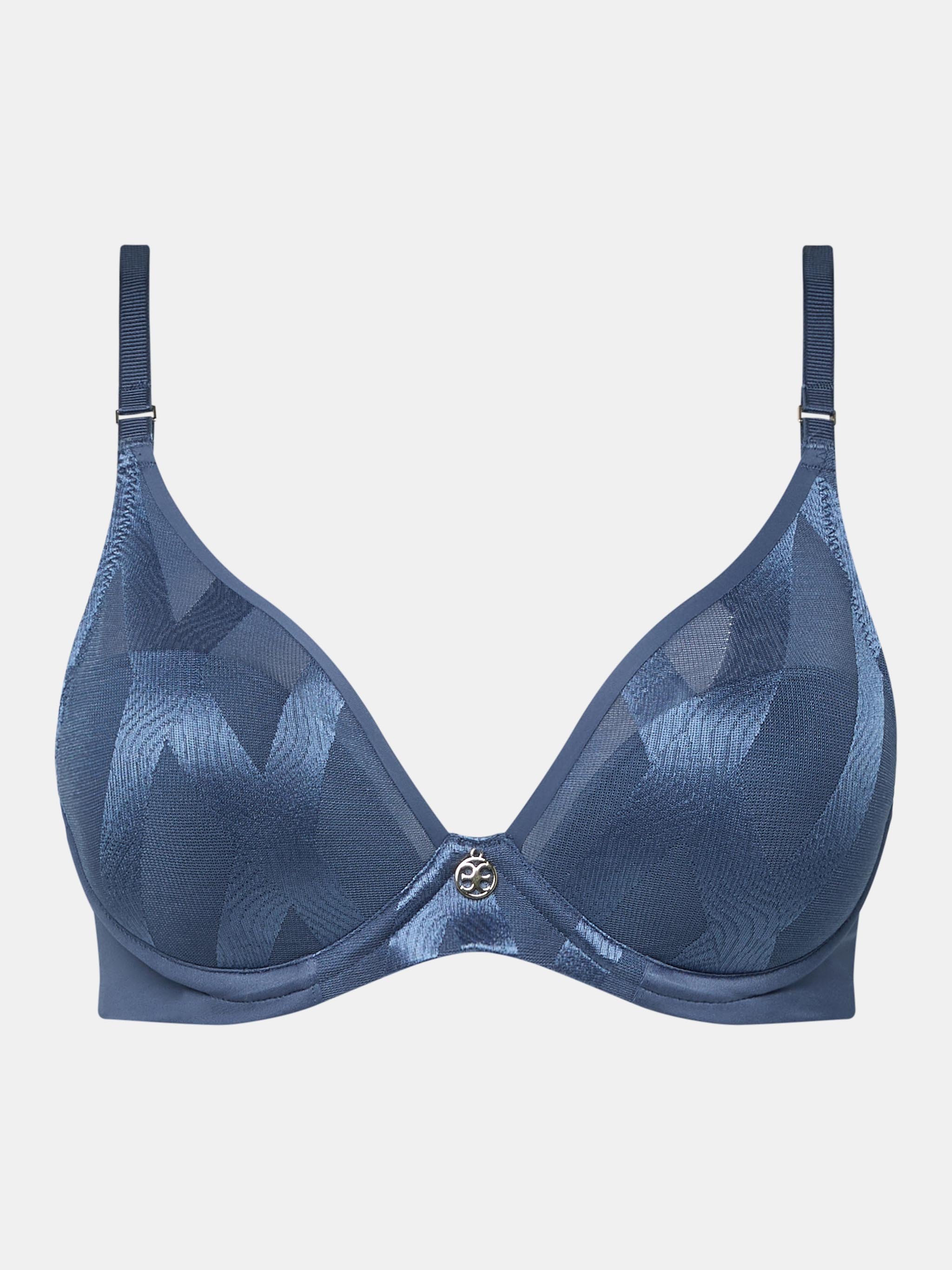 Plunge cup bra CHANTELLE Blue