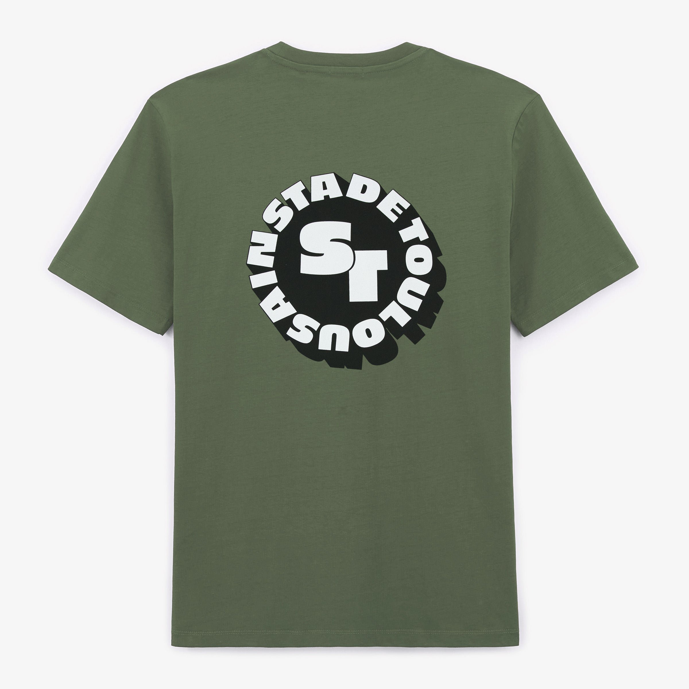 Short-sleeved cotton T-shirt SERGE BLANCO Green