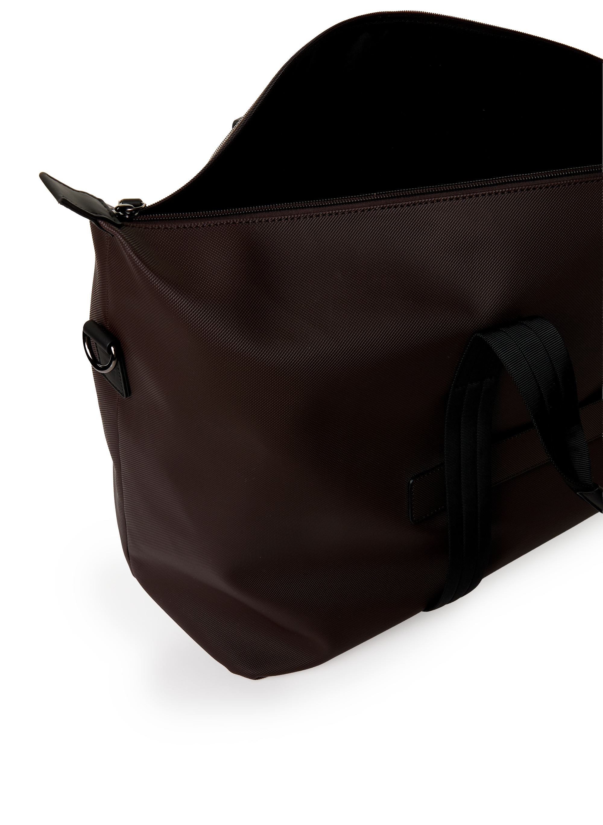 Textured travel shoulder bag hex 48h legend pr589589 o SAISON 1865 Brown