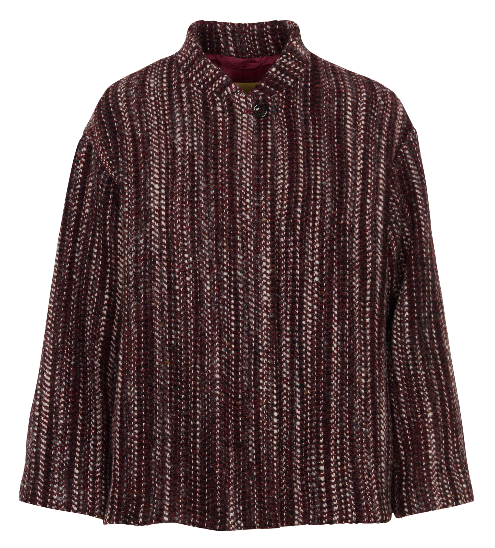 Oversize-Jacke aus Wollmix  MOMONI Rot