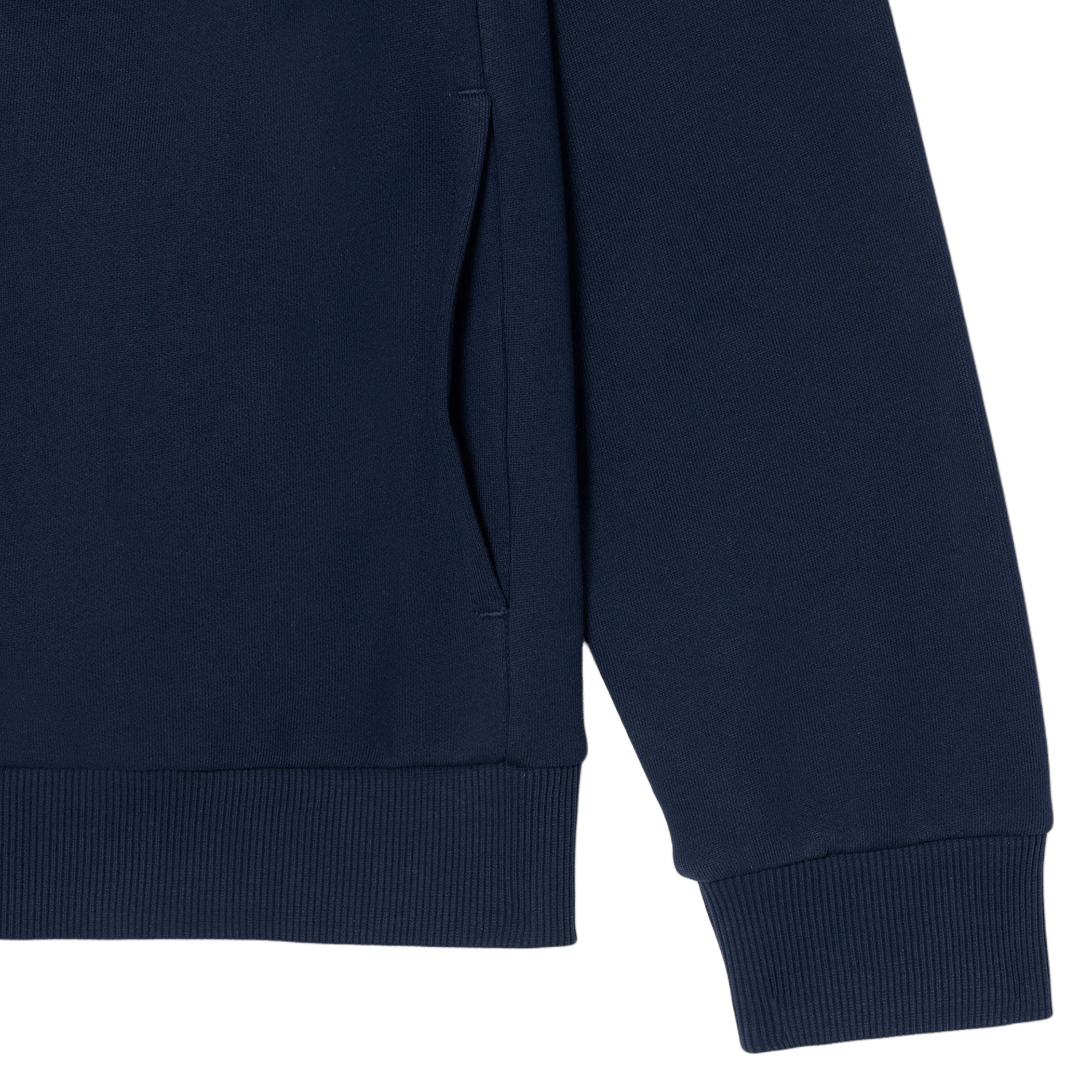 Sweatshirt aus Baumwoll-Mix mit Reißverschluss LACOSTE Blau