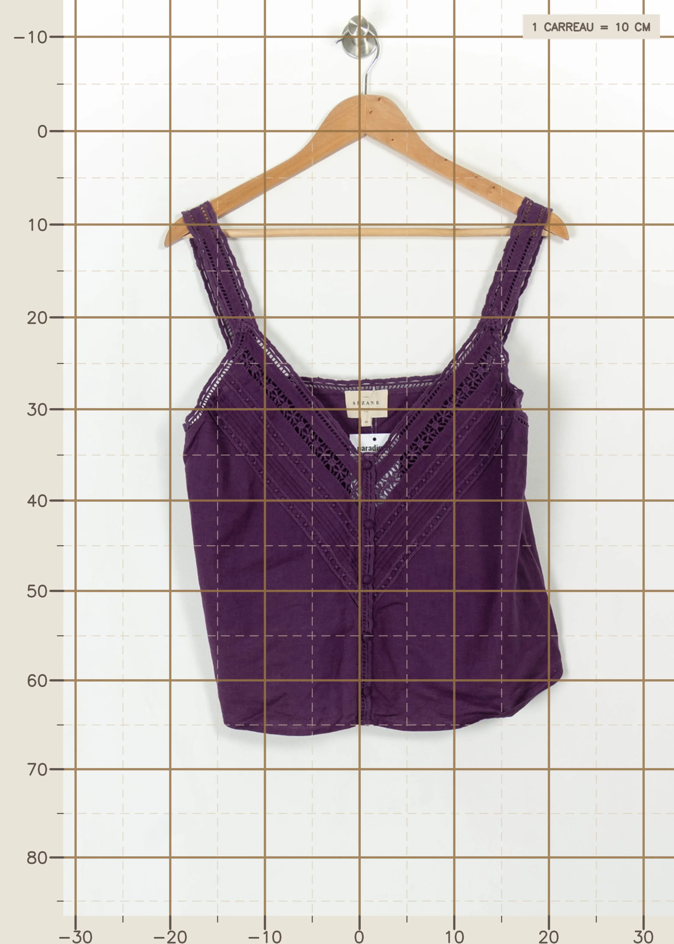Top & tank top SEZANE - Seconde main Purple
