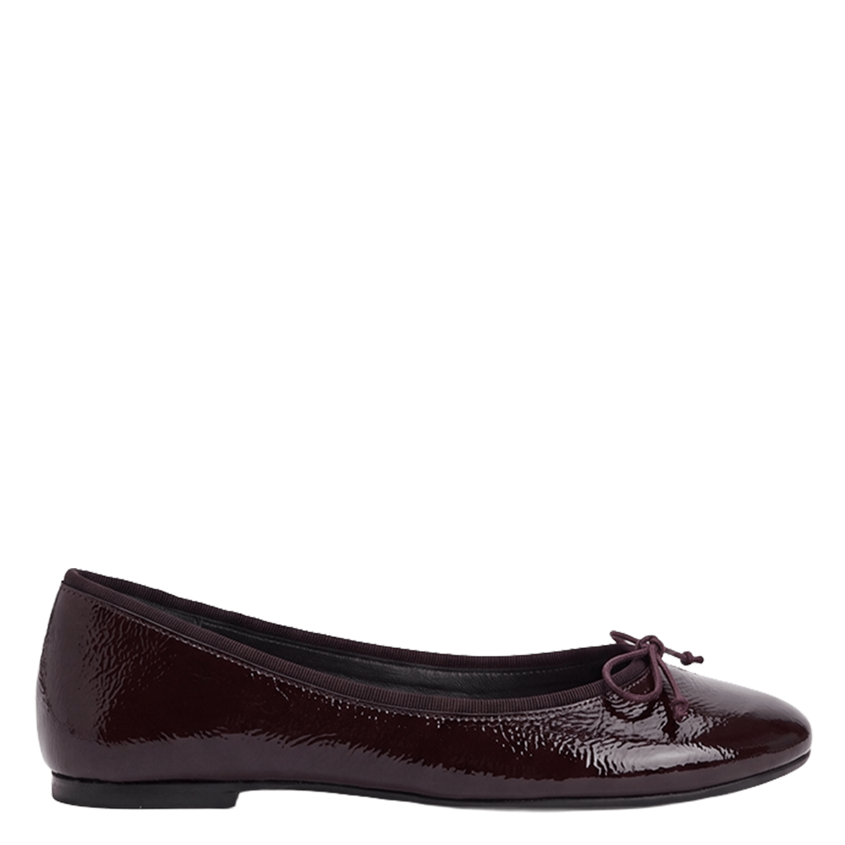 Flat patent leather ballet flats JONAK Red