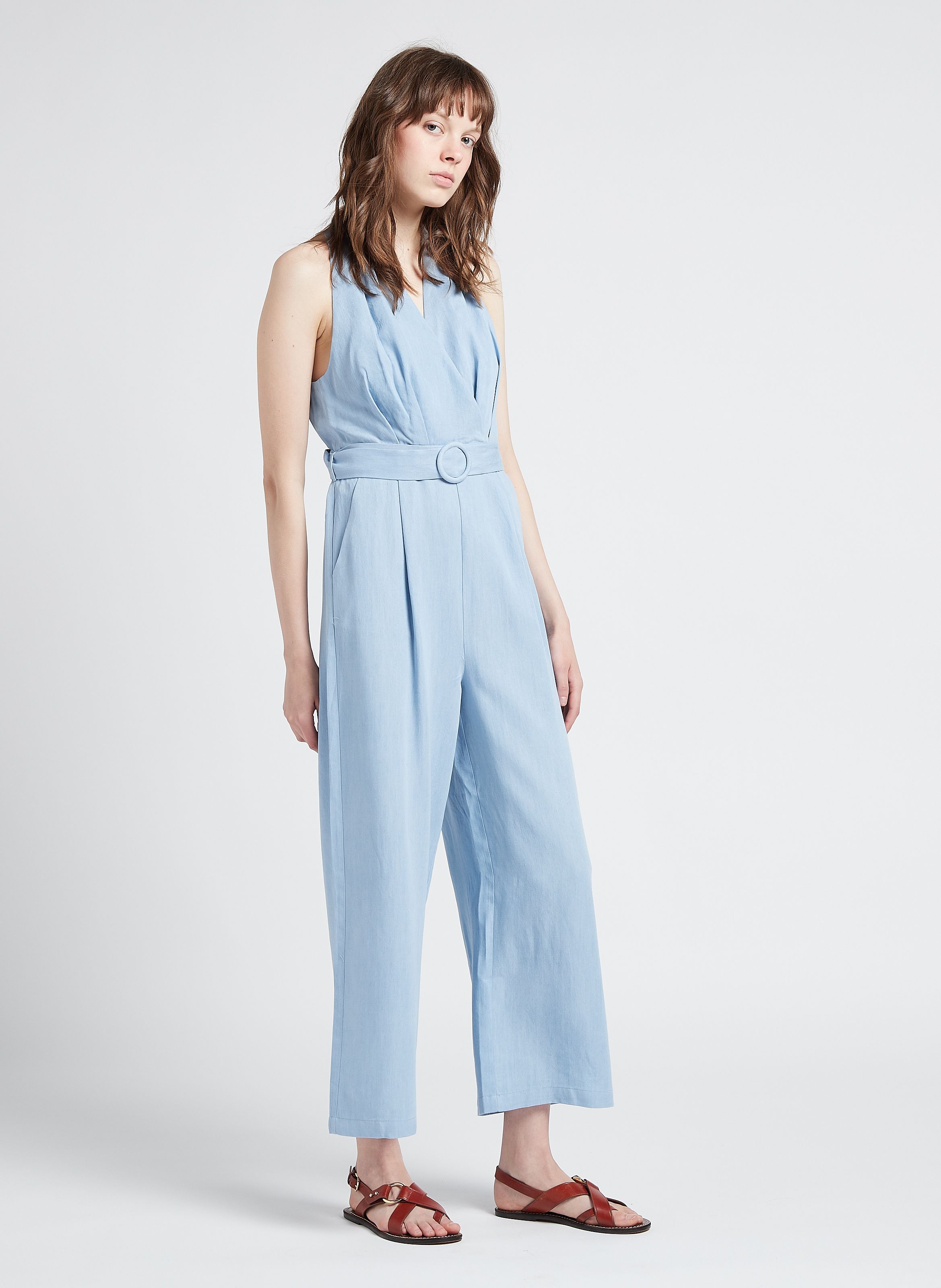 保証書付 LE www.m CIEL Jumpsuit BLEU / 日本価格 bra 22SS top