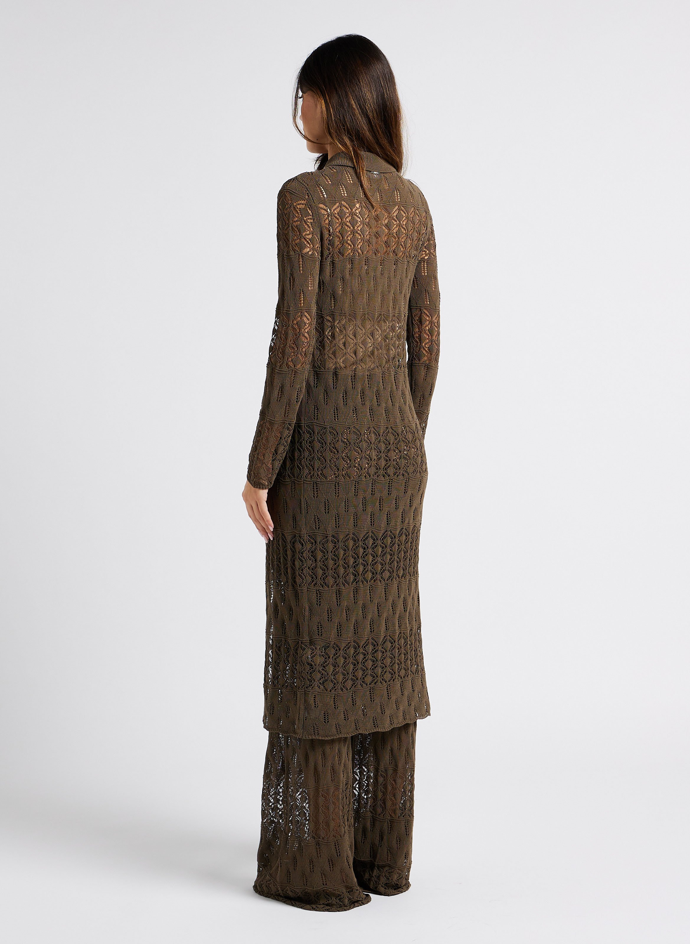 Sandales en cuir MELLOW YELLOW Marron