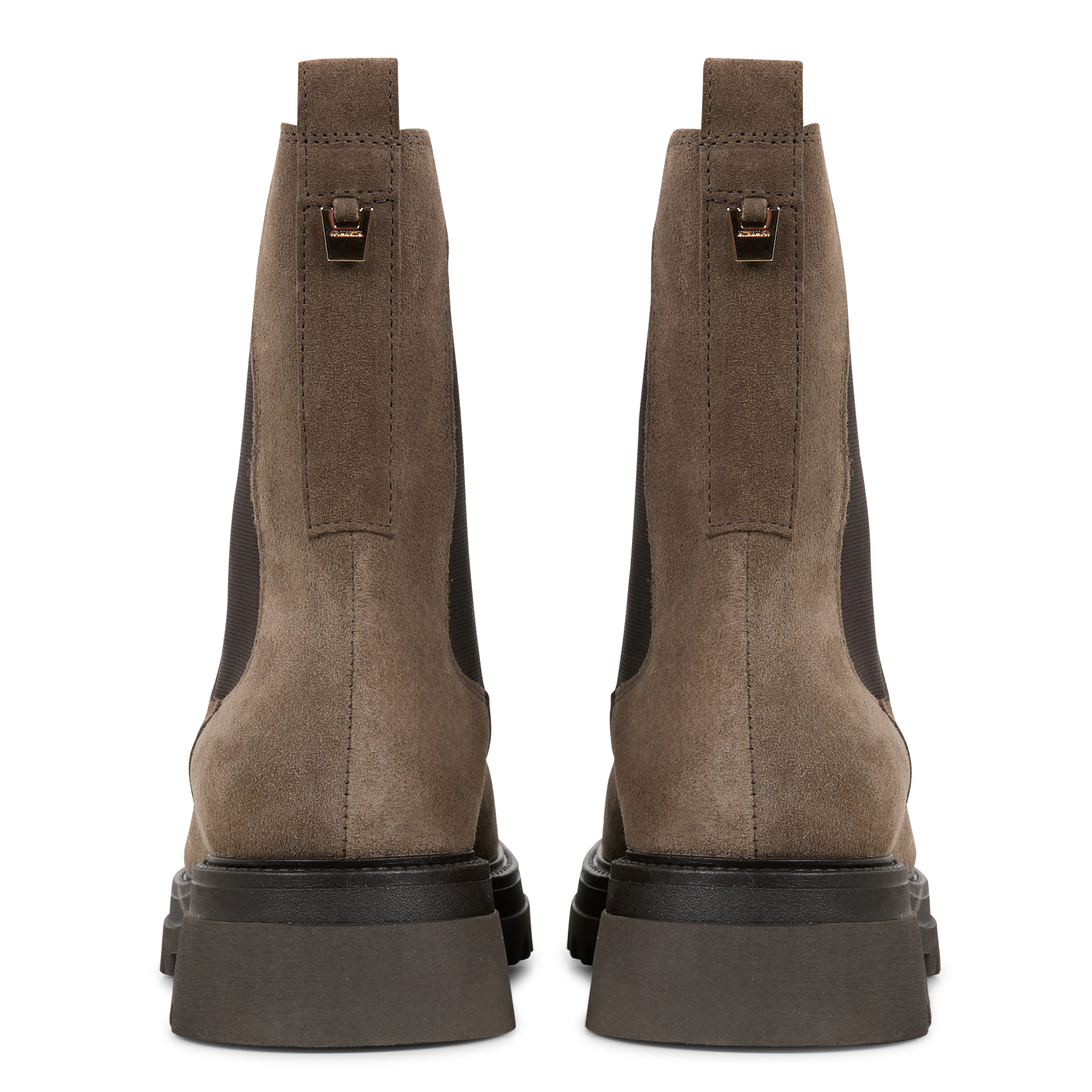 Bottines en cuir velours JB MARTIN Beige