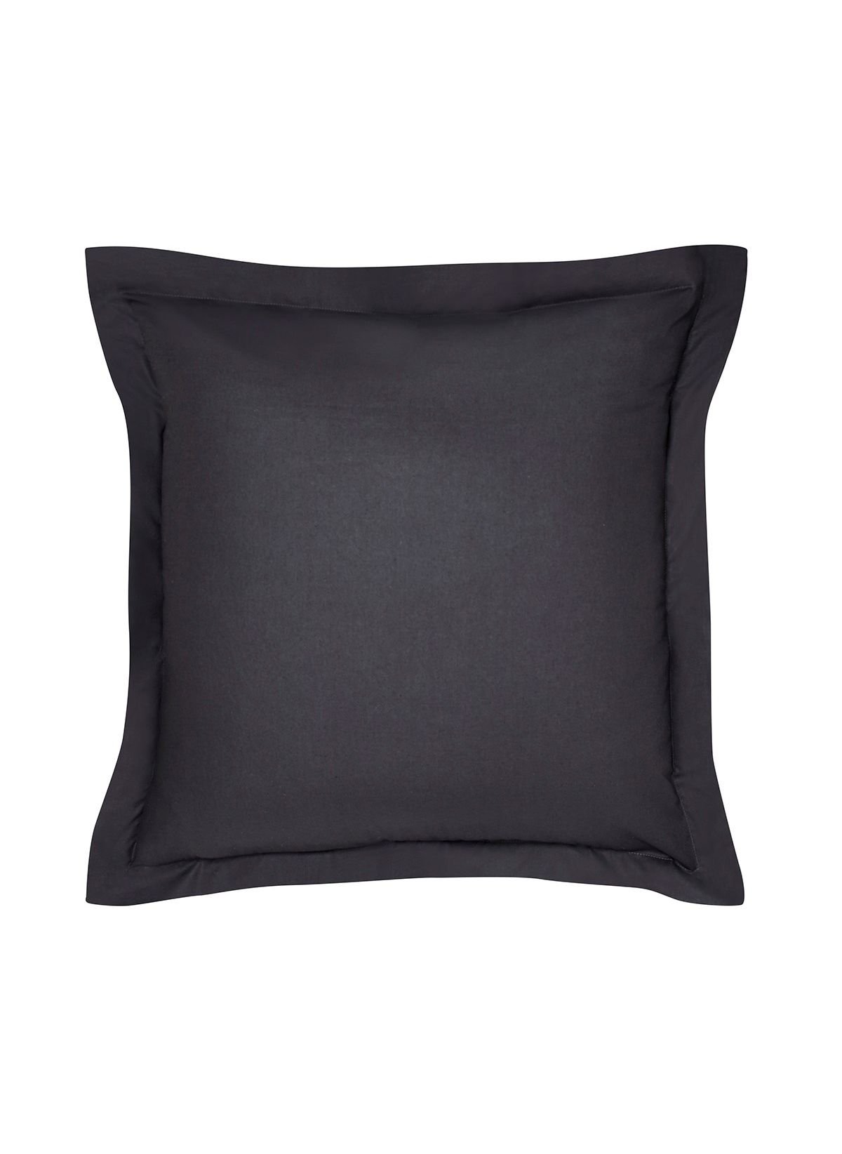 Cotton pillowcase with flounce TODAY LINGE DE MAISON Black