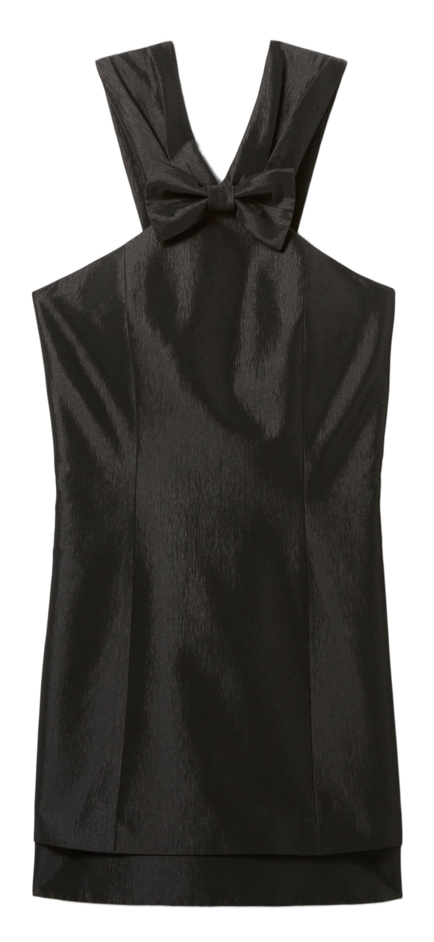 Robe courte satinée CLAUDIE PIERLOT Noir
