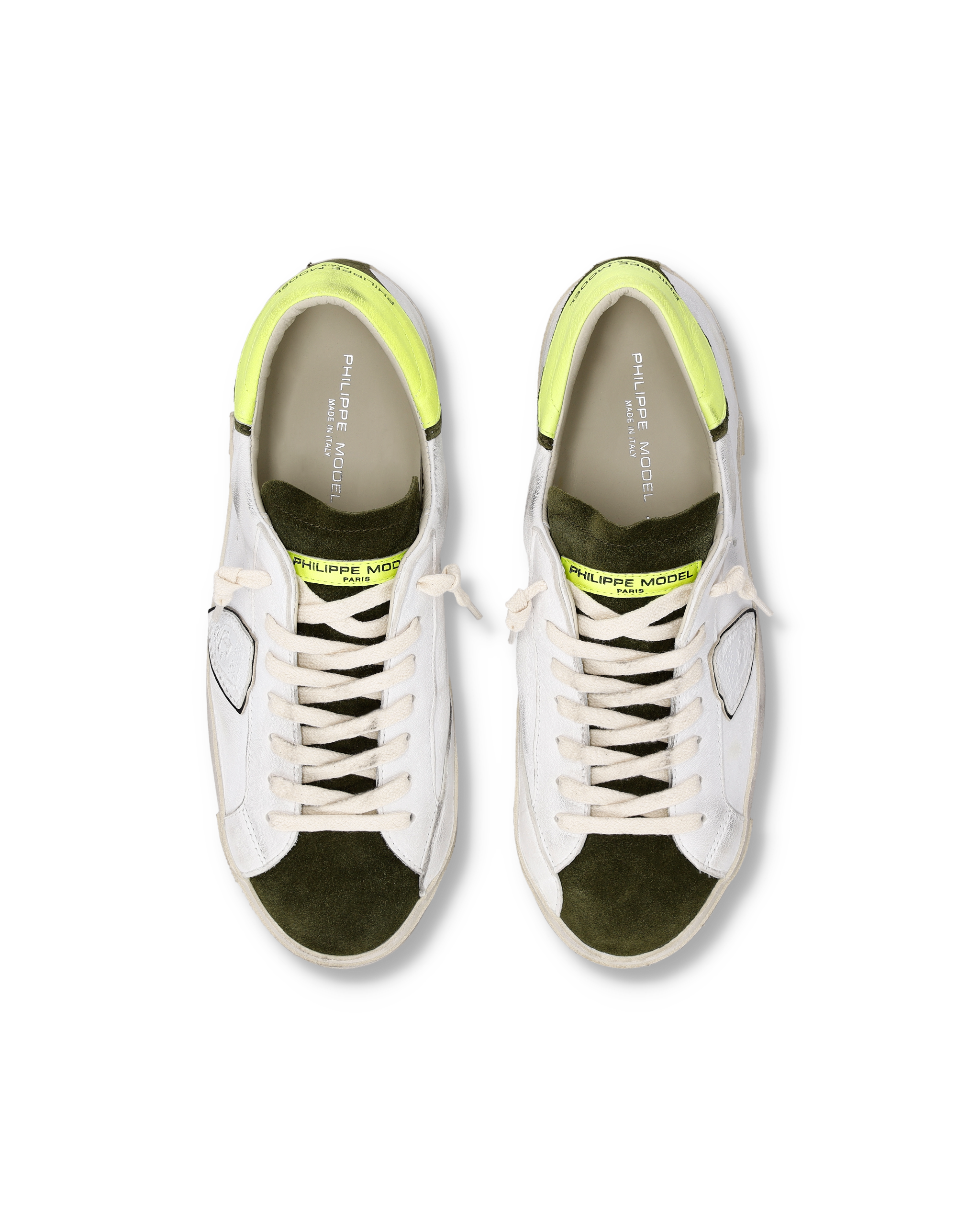 Tennis sneakers. PHILIPPE MODEL Green