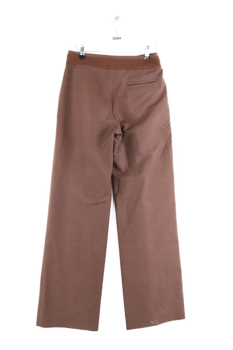 Slim-fit cotton cargo pants KENZO - SECONDE MAIN Brown