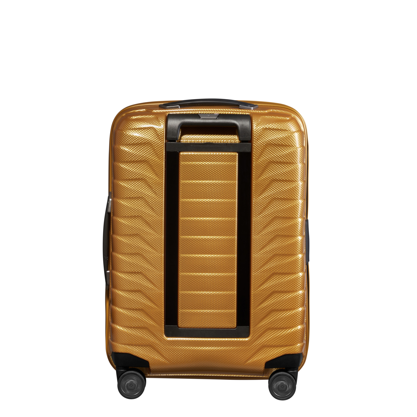 Proxis 4-wheel carry-on suitcase size S Yellow