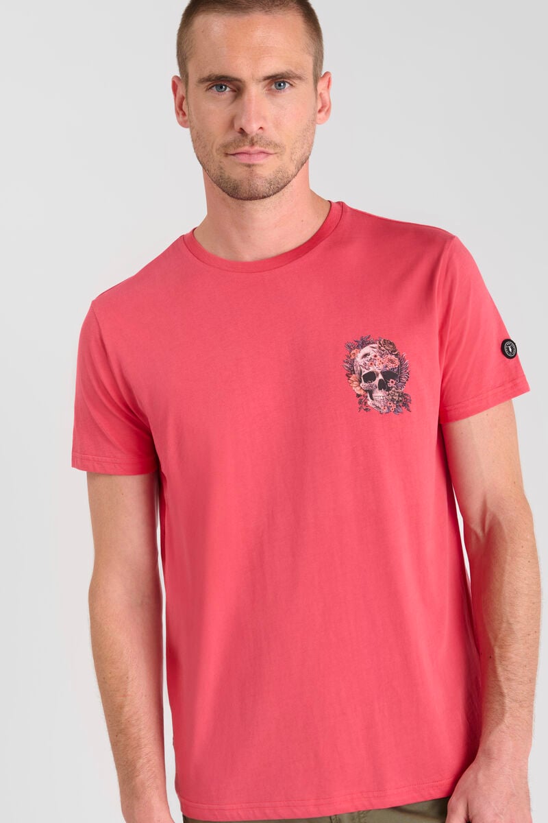 Tommy Badge T-shirt LE TEMPS DES CERISES Pink