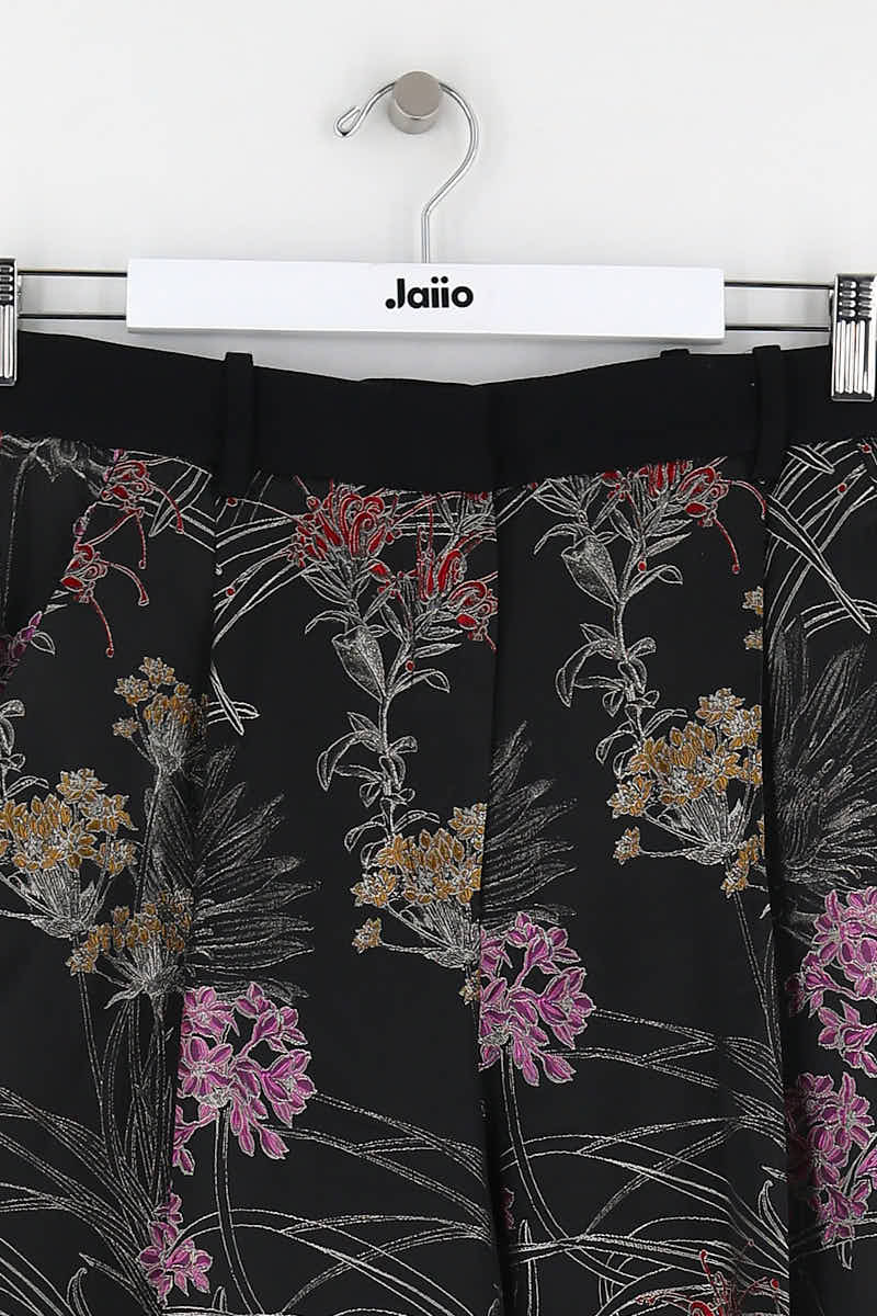 Wide trousers TARA JARMON - Seconde Main Black