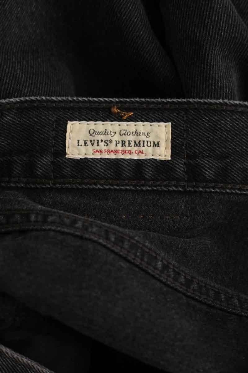 Straight cotton-blend pants LEVI'S - Seconde main Black