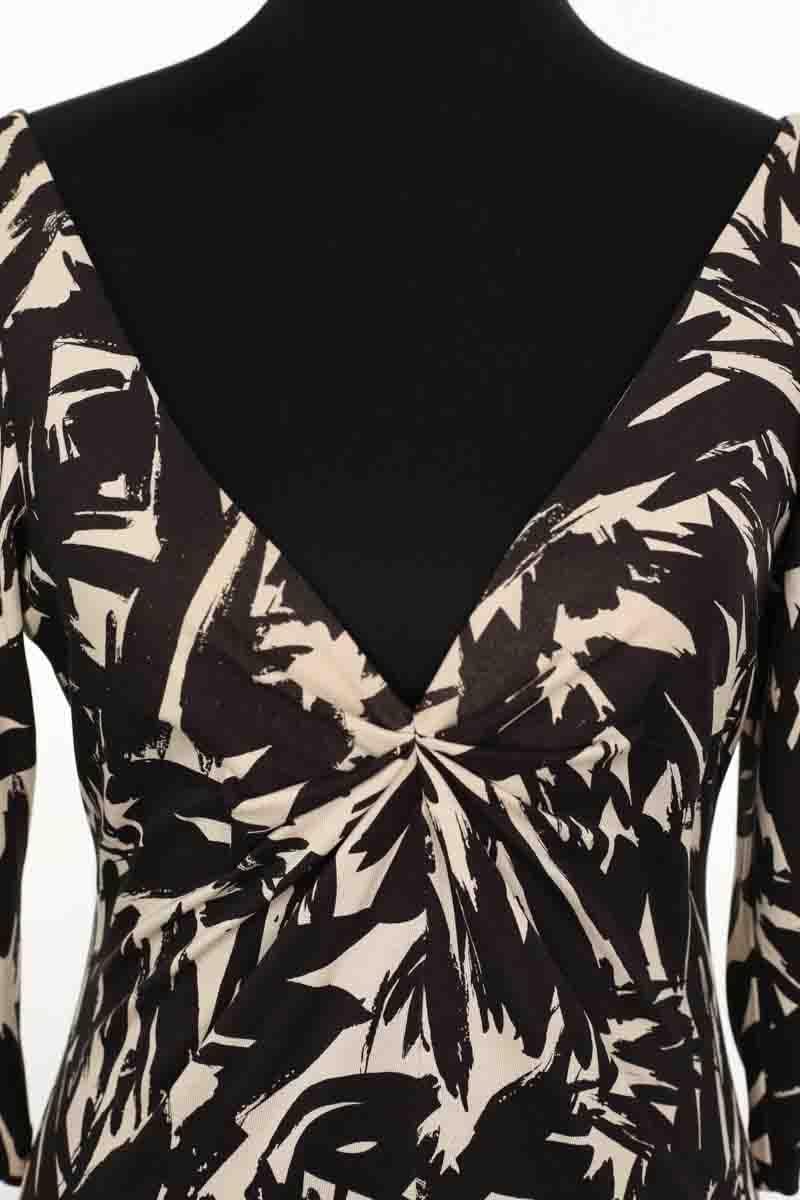 Robe DIANE VON FURSTENBERG - Seconde Main Marron