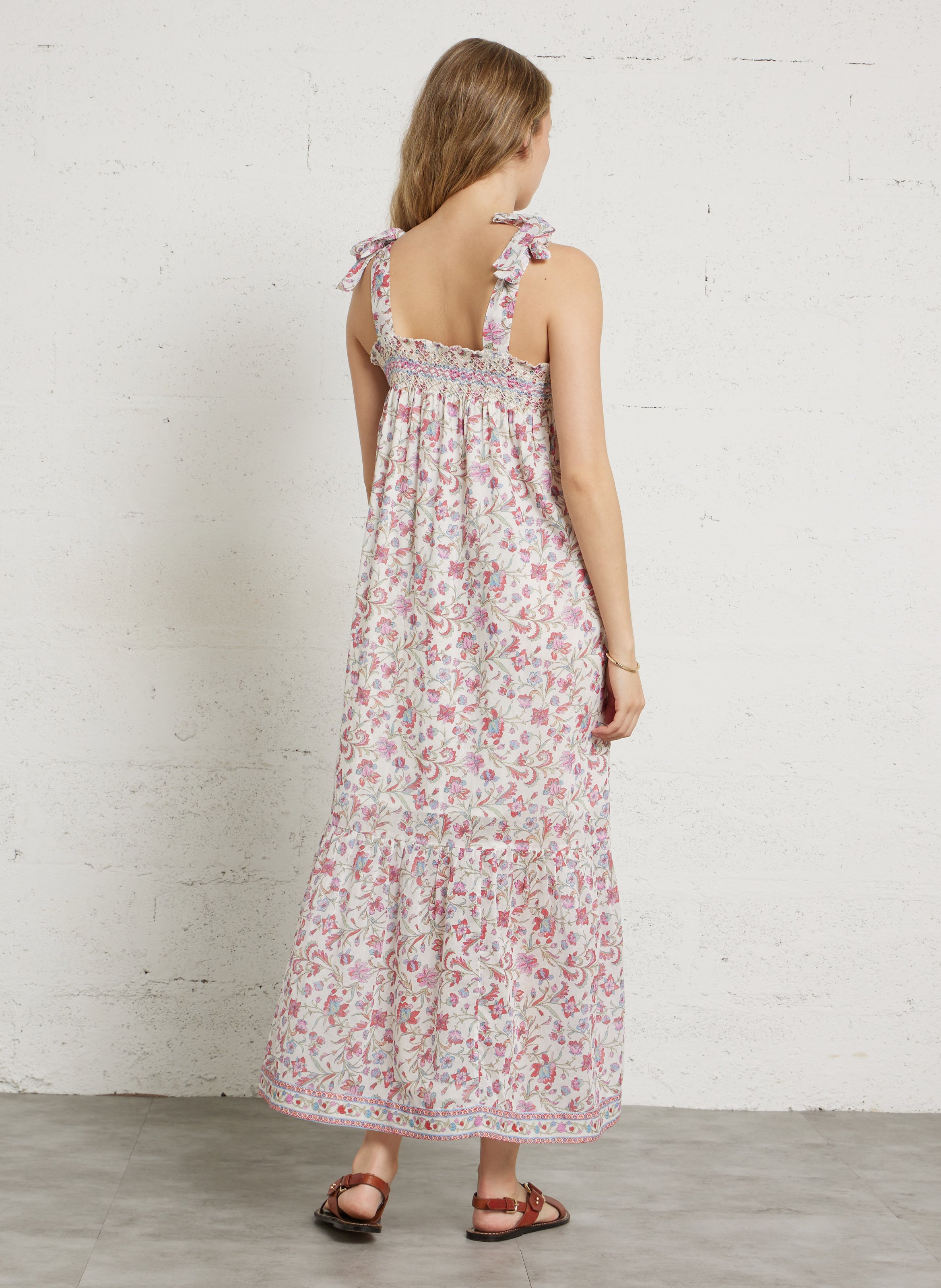 Lange jurk met print LOUISE MISHA Veelkleurig