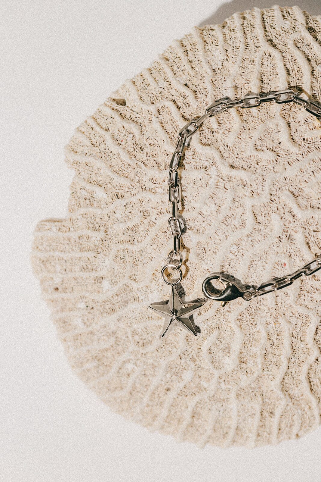 Maxi gold-plated star bracelet MONSIEUR SIMONE Silver