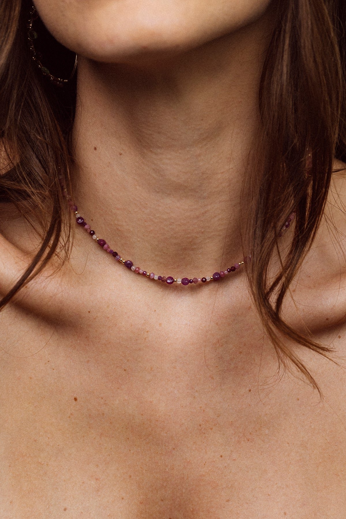 Venus necklace - grenadine YAY Golden