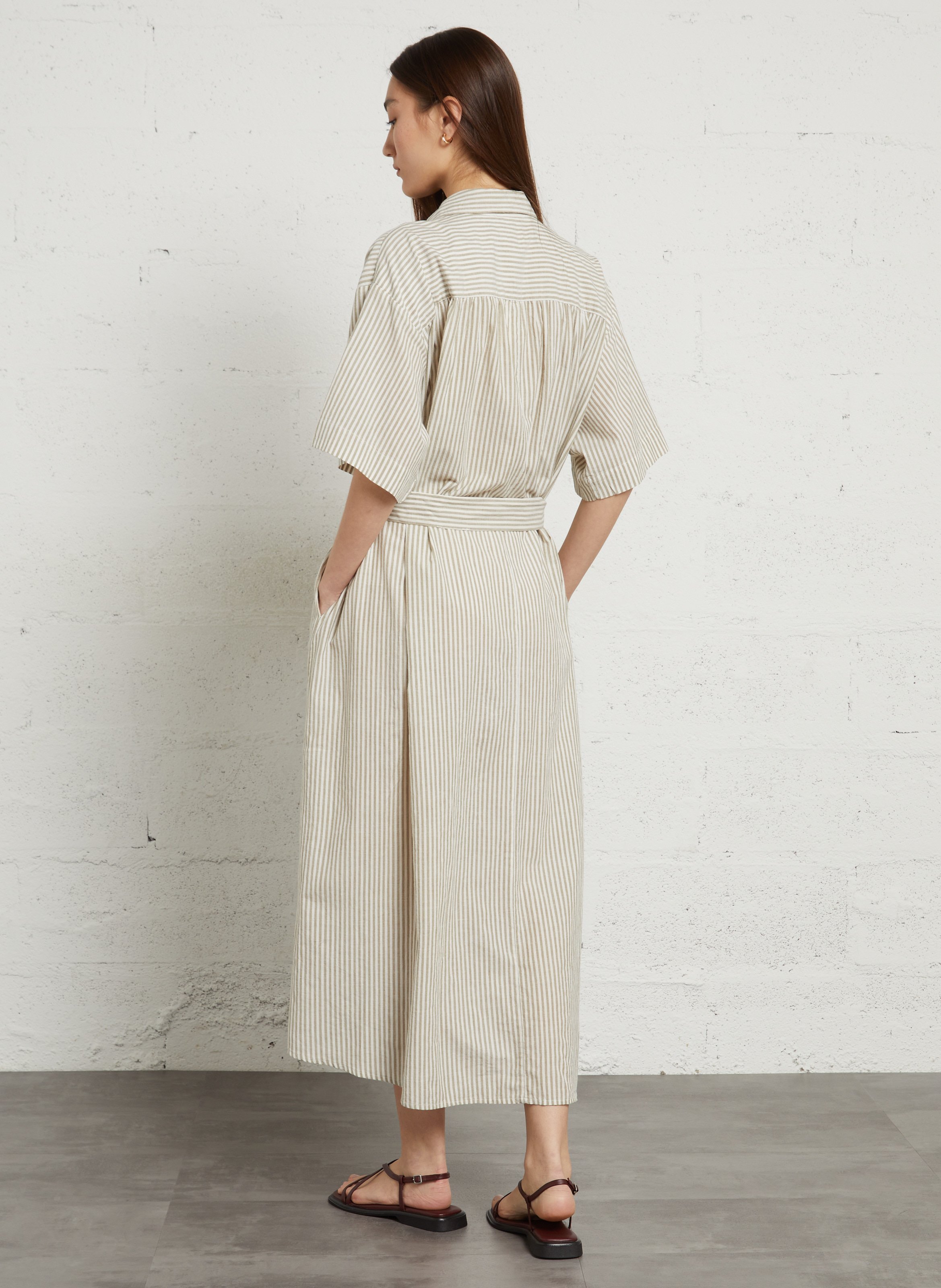 Leren sandalen VAGABOND Rood