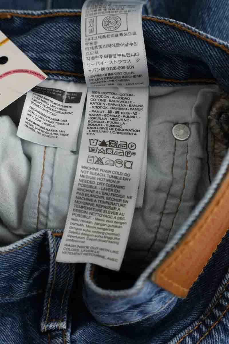 - Straight-leg jeans
- 5 pockets
- Straight cut
- Faded effect LEVI'S - Seconde main Blue