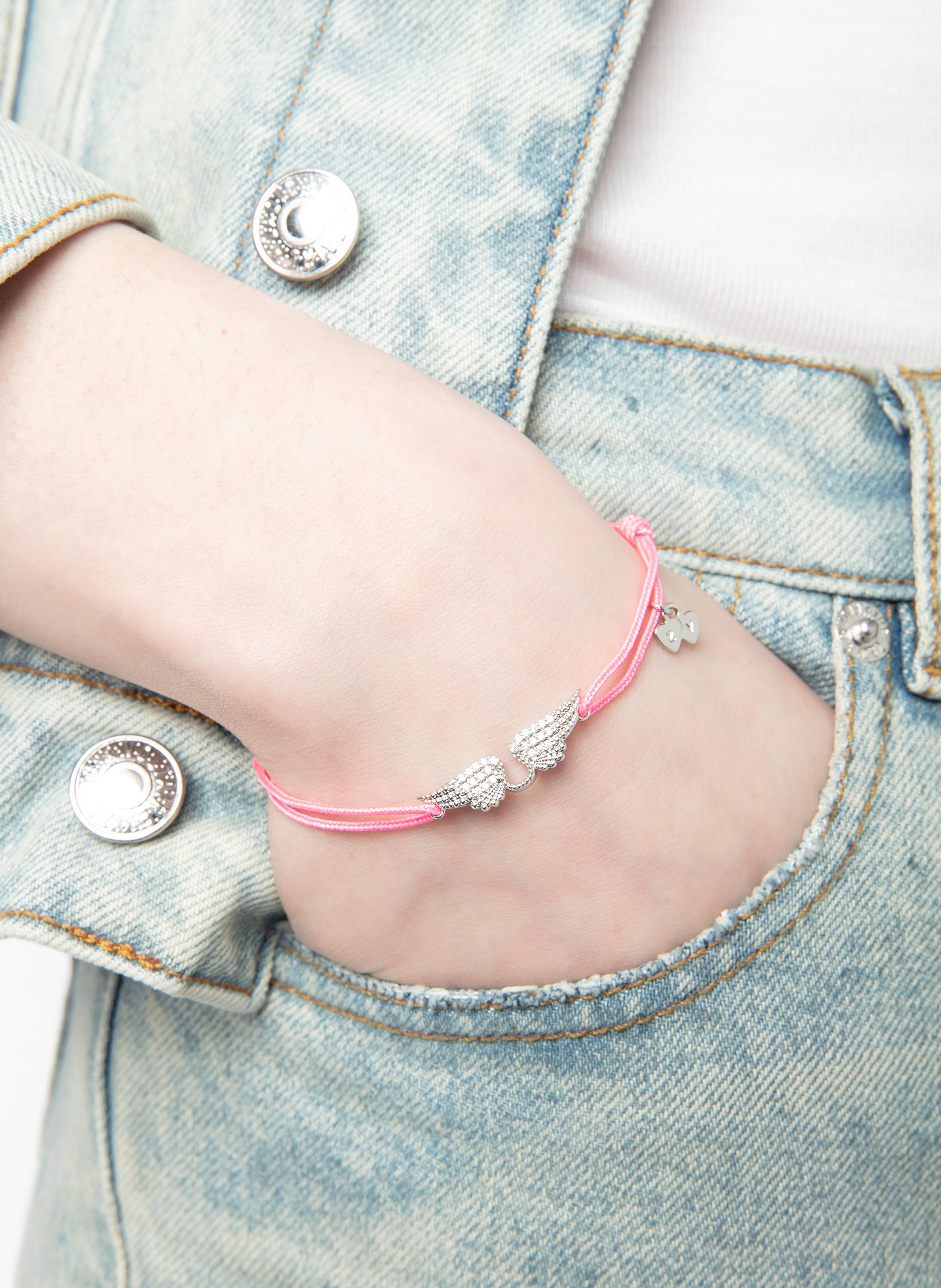 Armband mit Strass ZADIG&VOLTAIRE Rosa