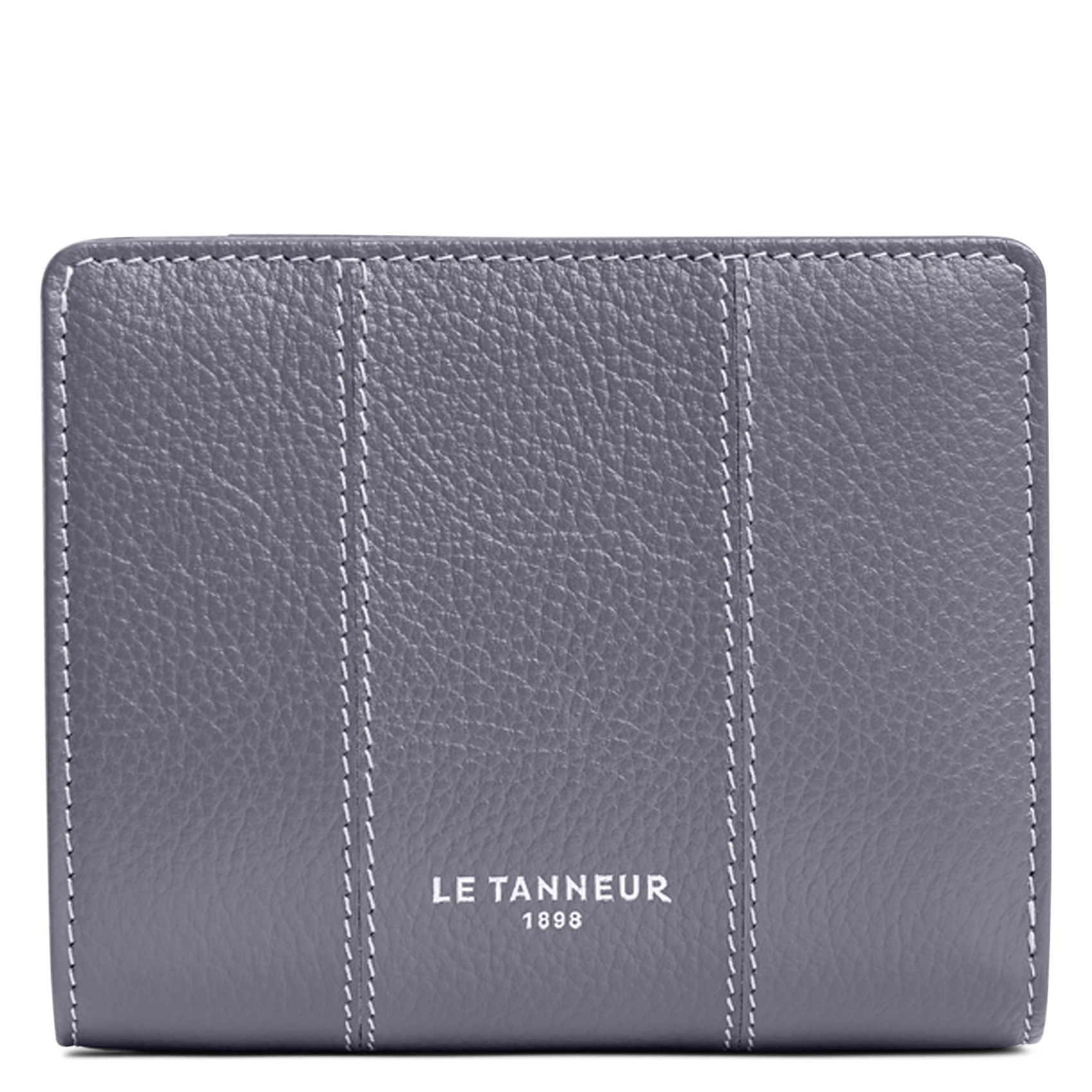 Portemonnee van runderleer LE TANNEUR Blauw