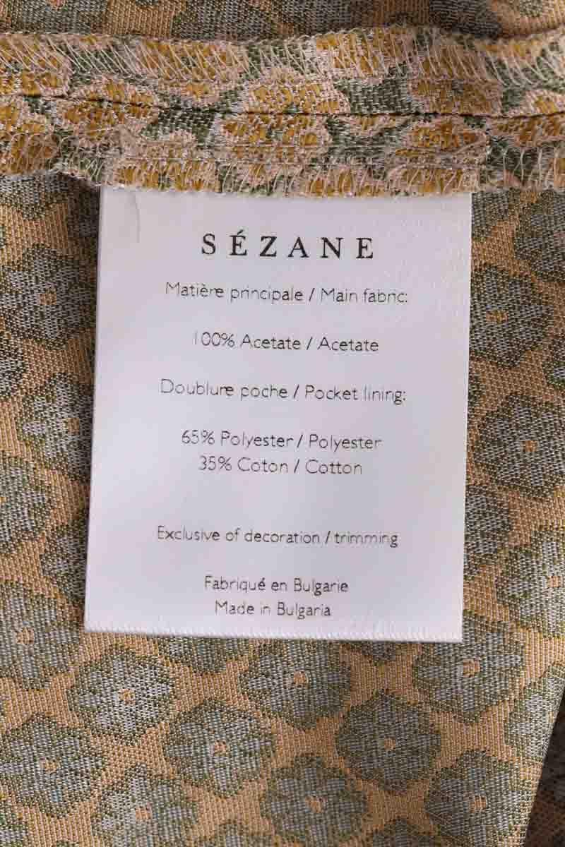 Straight-leg pants SEZANE - Seconde main Yellow