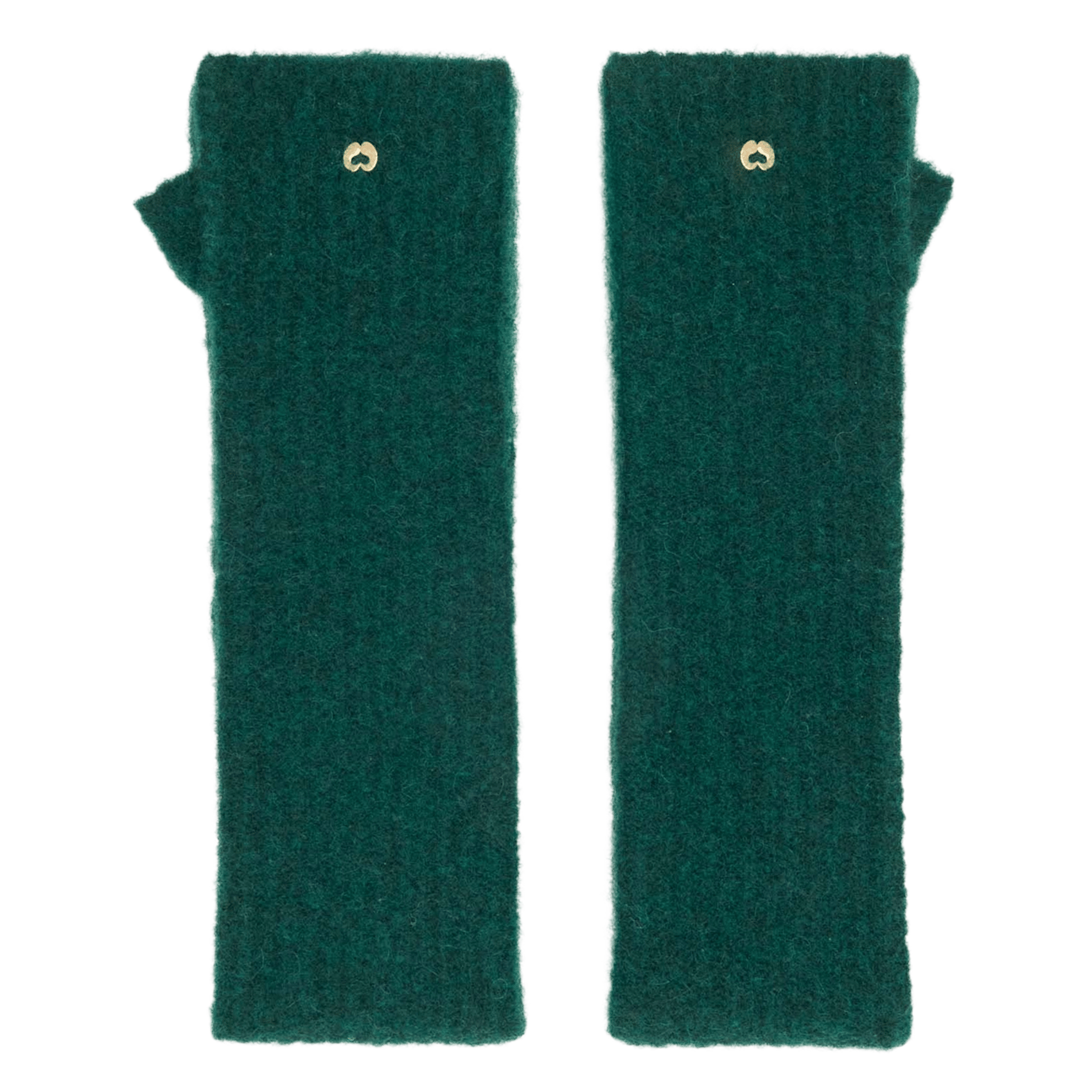 Mitaines en laine mélangée MAJE Vert